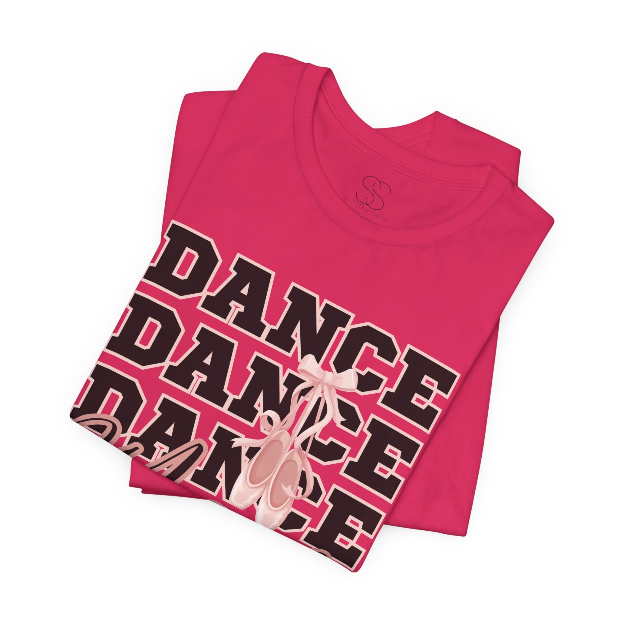 Dance Mom T‑Shirt — Pink Ballet Silhouette Tee