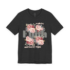 Faith Floral Tee — “Walk by Faith and Not by Sight” Inspirational T‑Shirt