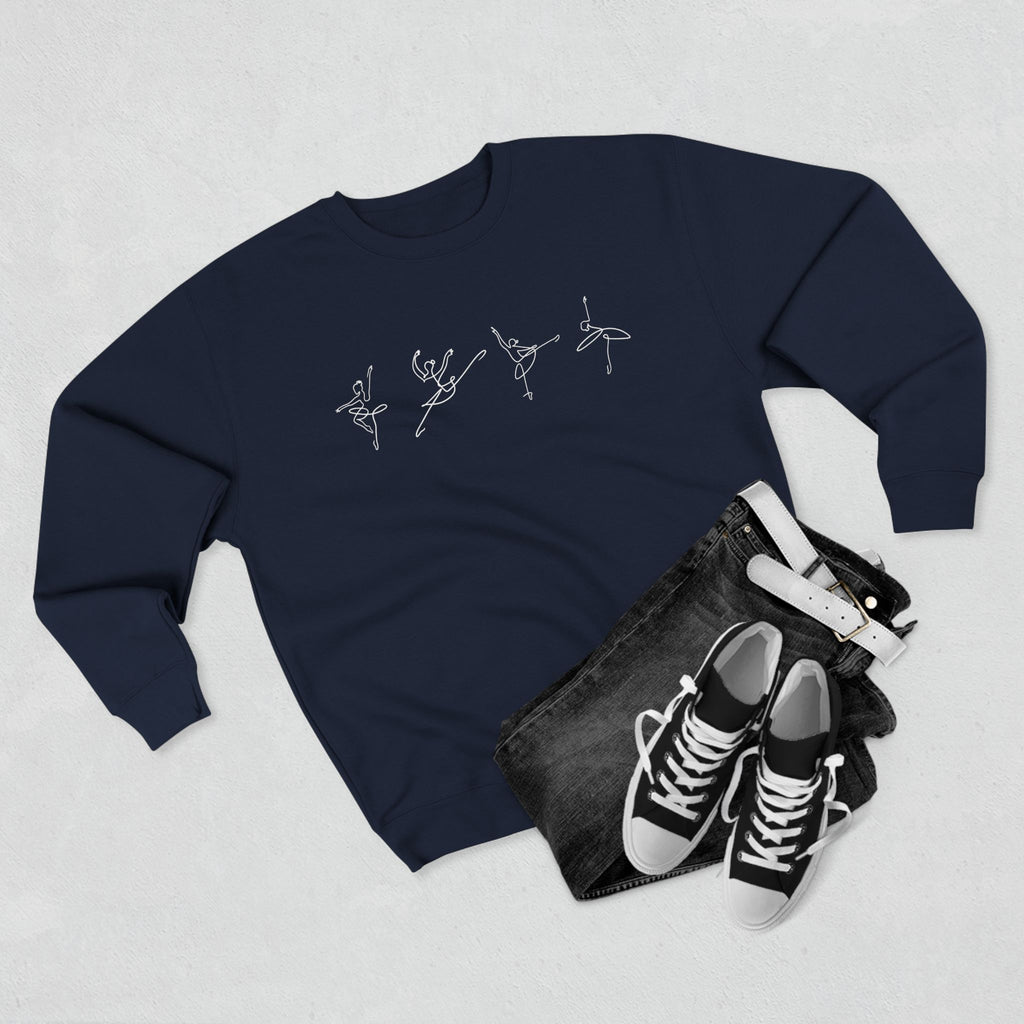 Ballet Silhouette Crewneck Sweatshirt