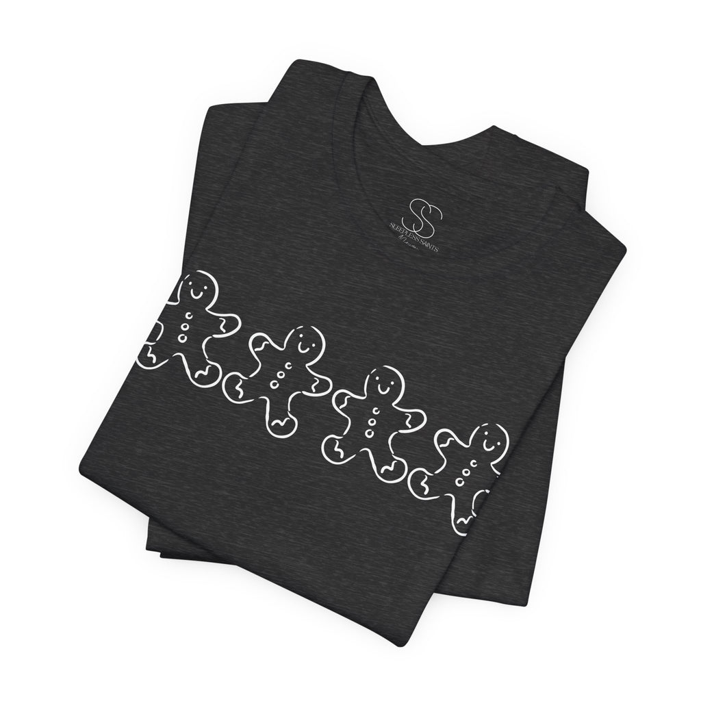 Gingerbread Men - Unisex Jersey Short Sleeve Tee