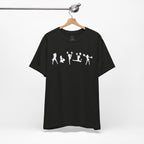 Cheer Poses T-Shirt — Cheerleading Silhouette Tee