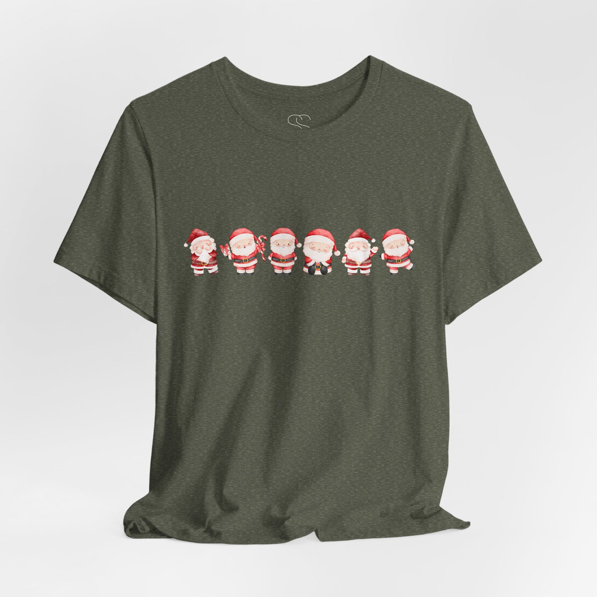 Santa Santa Santa! Unisex Jersey Short Sleeve Tee