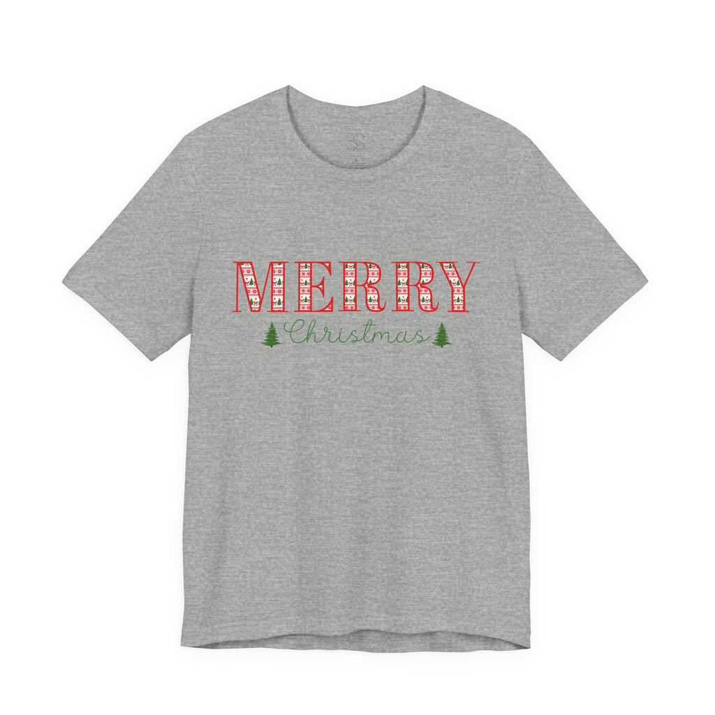 Merry Christmas Unisex Jersey Tee