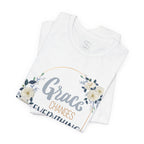 Grace Changes Everything Floral Tee