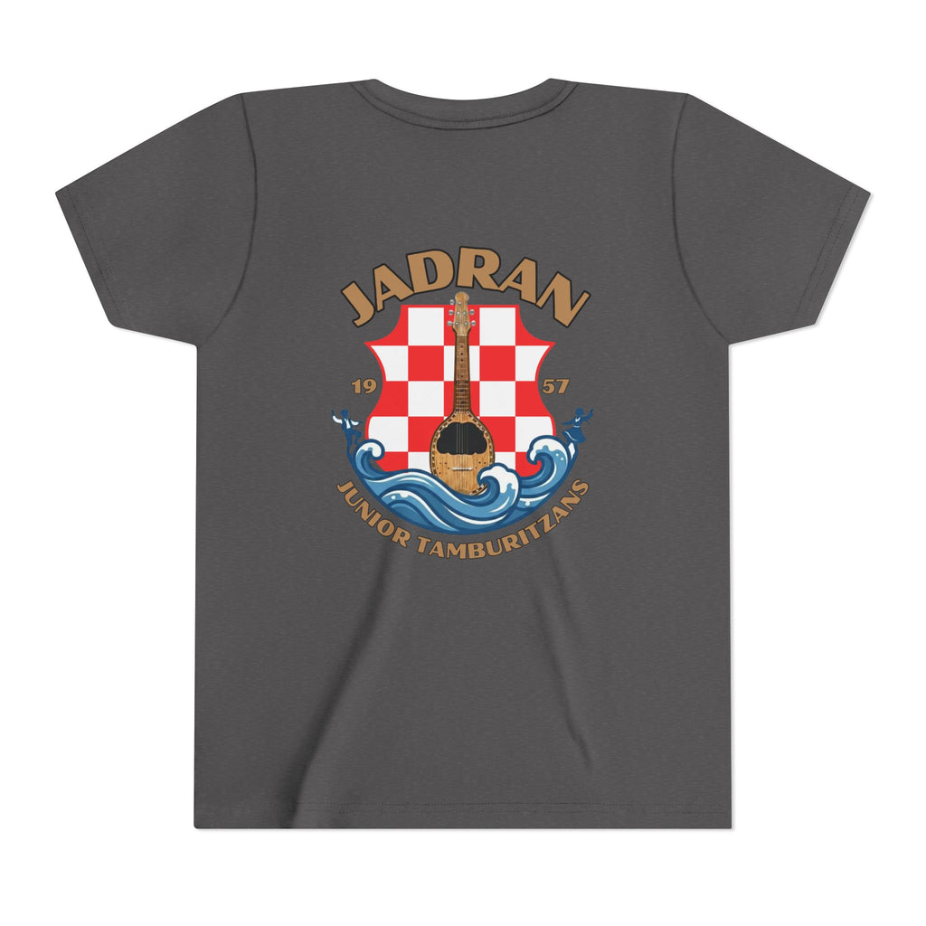 Jadran Junior Tamburitzans Kid Shirt - Tan Lettering
