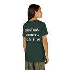 Youth Tee — "Christmas Morning Crew" Holiday Kids T-Shirt