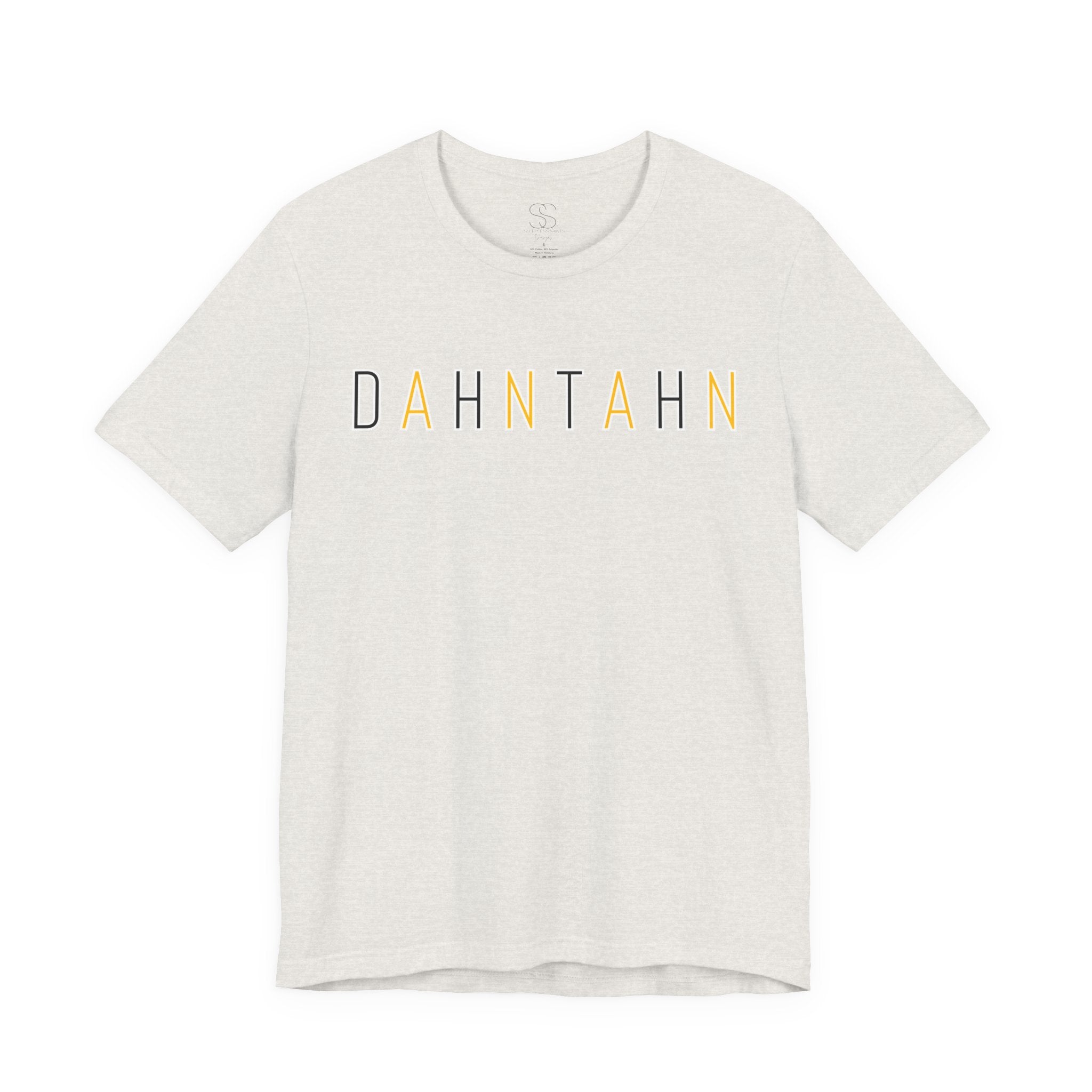 DAHNTahn Pittsburgh Tee — Casual Unisex Short Sleeve Shirt