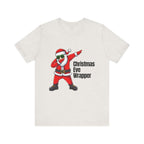 Christmas Eve Wrapper T-Shirt — Dabbing Santa Holiday Tee