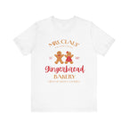 Gingerbread Bakery T‑Shirt – "Mrs. Claus' Gingerbread Bakery" Holiday Tee