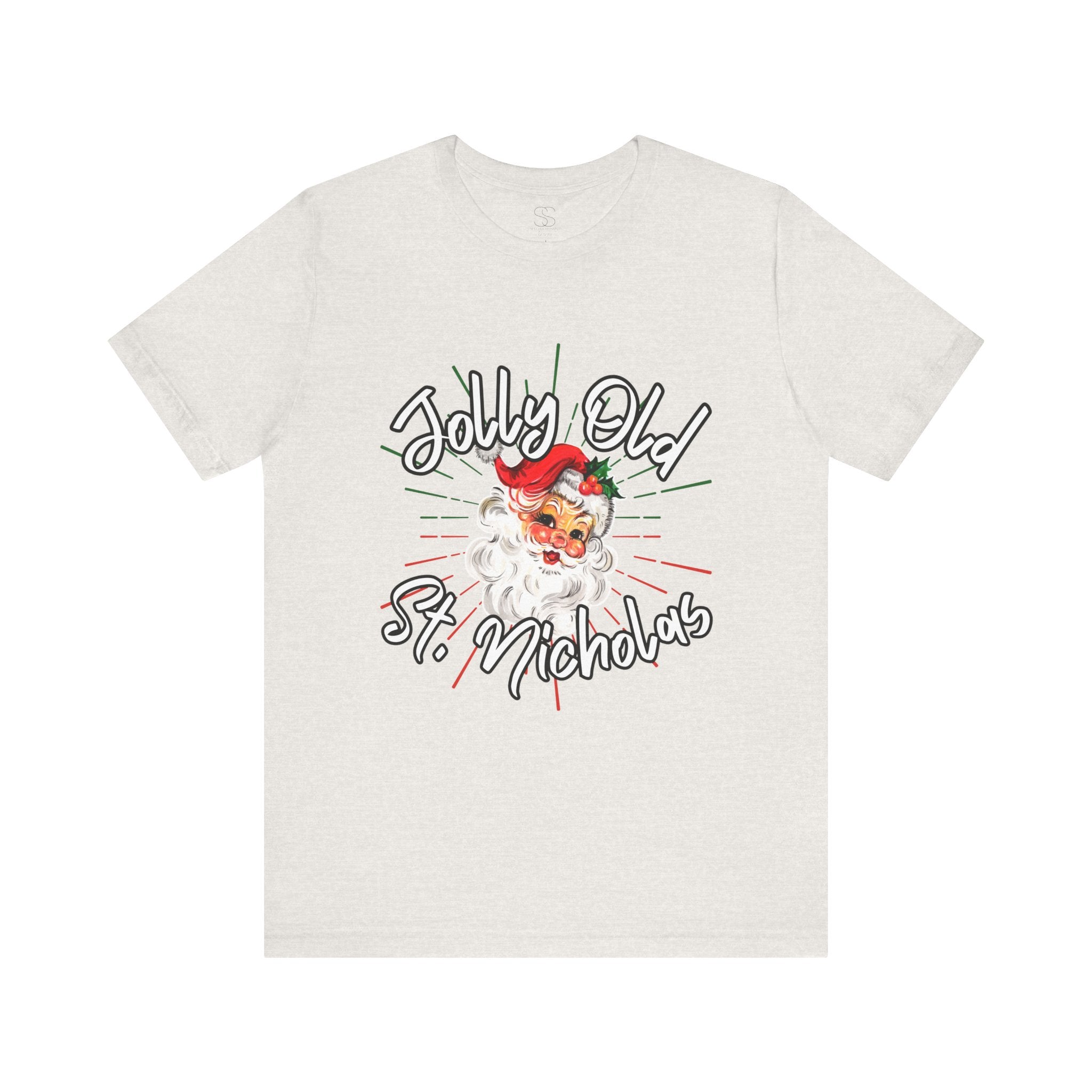 Santa Claus Unisex Tee - Jolly Old St Nicholas
