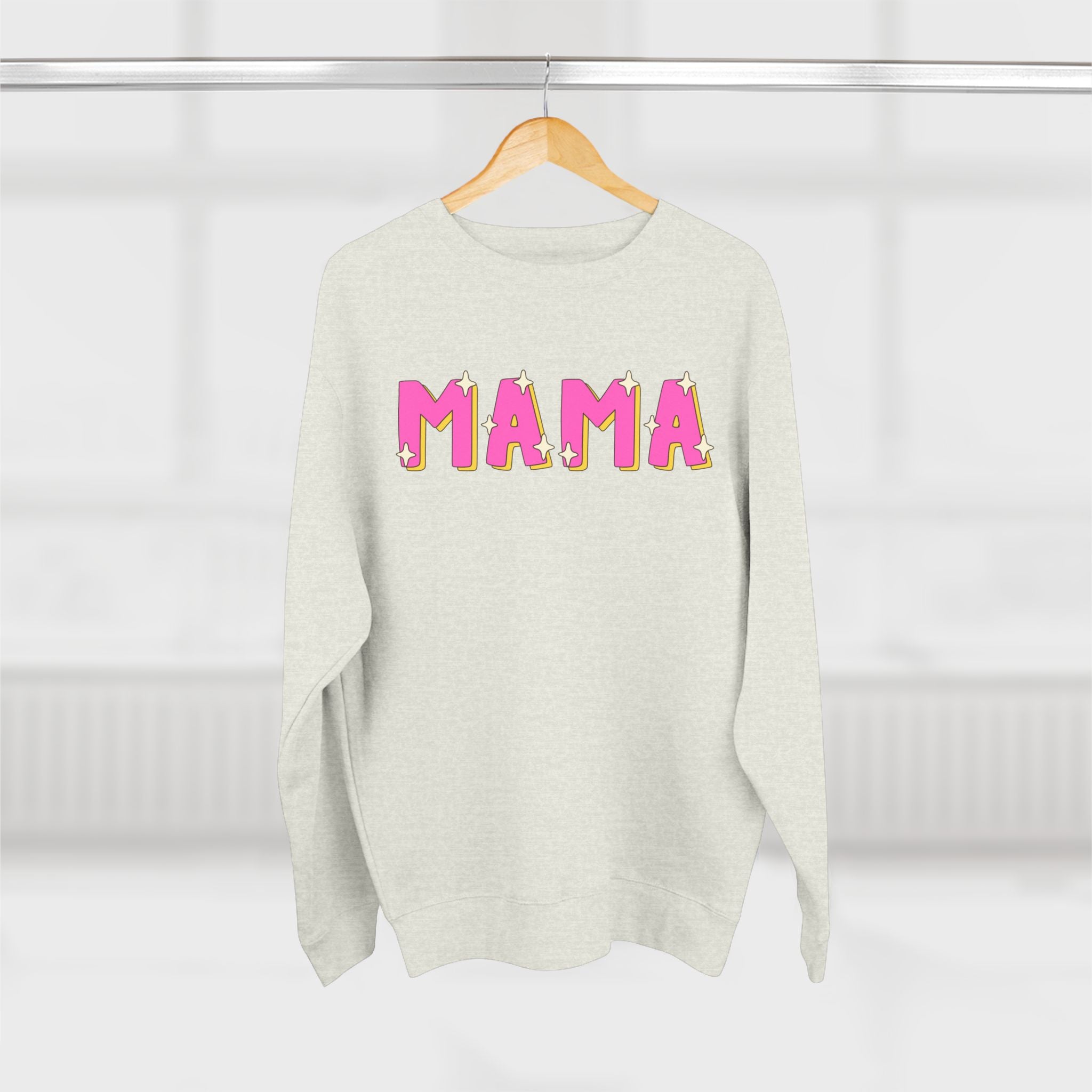 Mama Pink Crewneck Sweatshirt