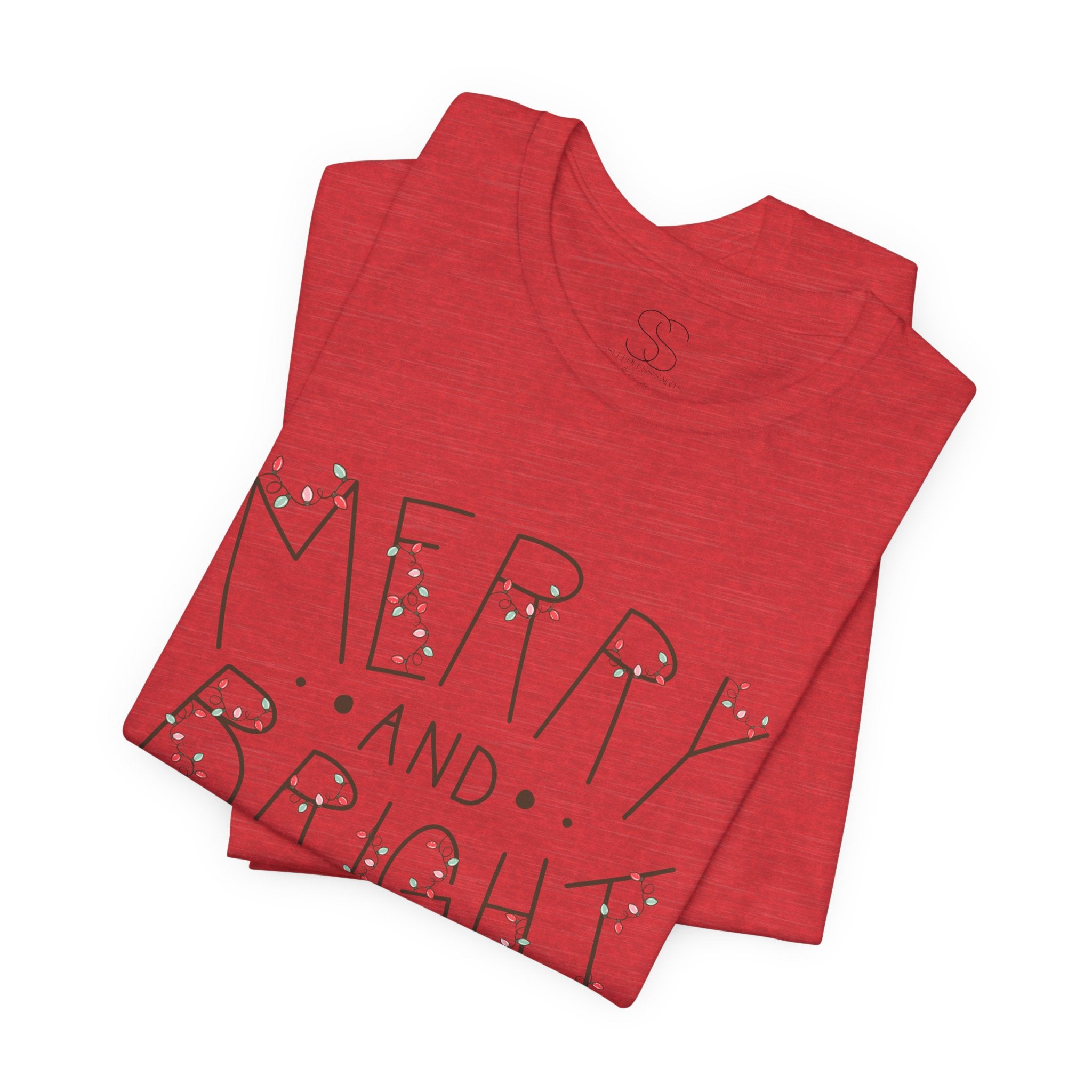 Merry and Bright Christmas Tee