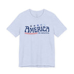 America The Beautiful T-Shirt - Patriotic 4th of July Tee