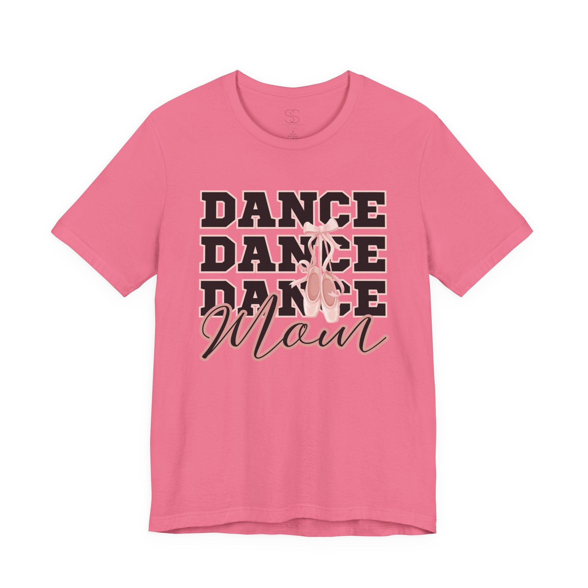 Dance Mom T‑Shirt — Pink Ballet Silhouette Tee