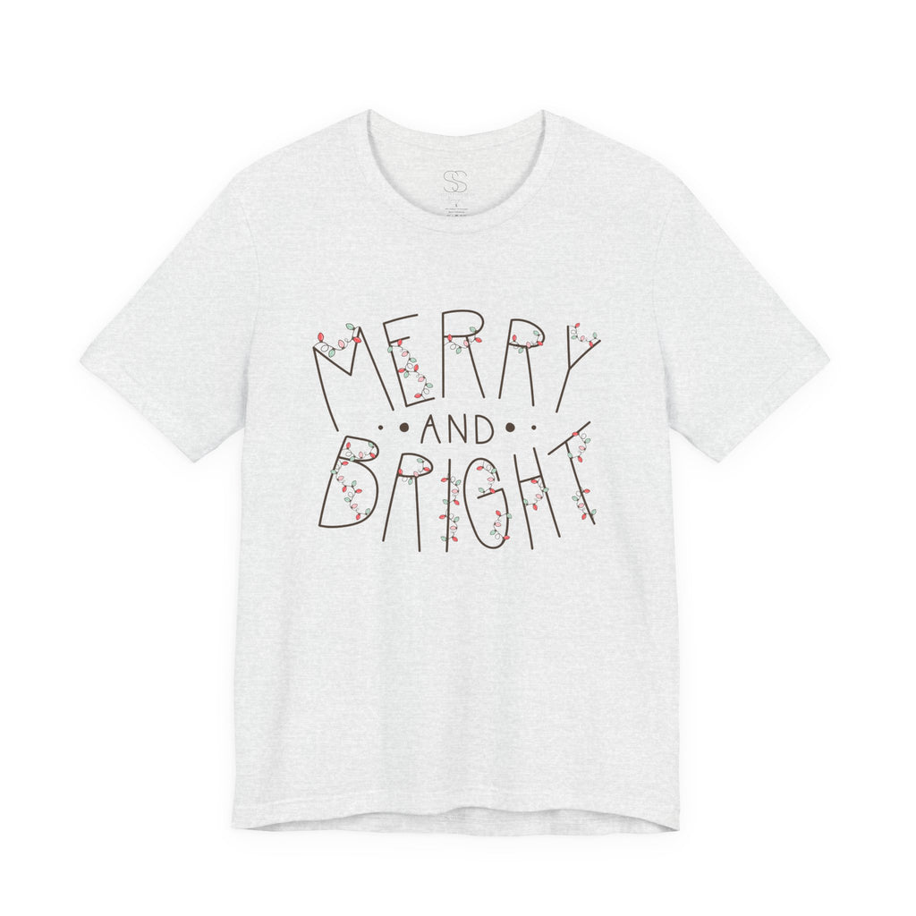 Merry and Bright Christmas Tee