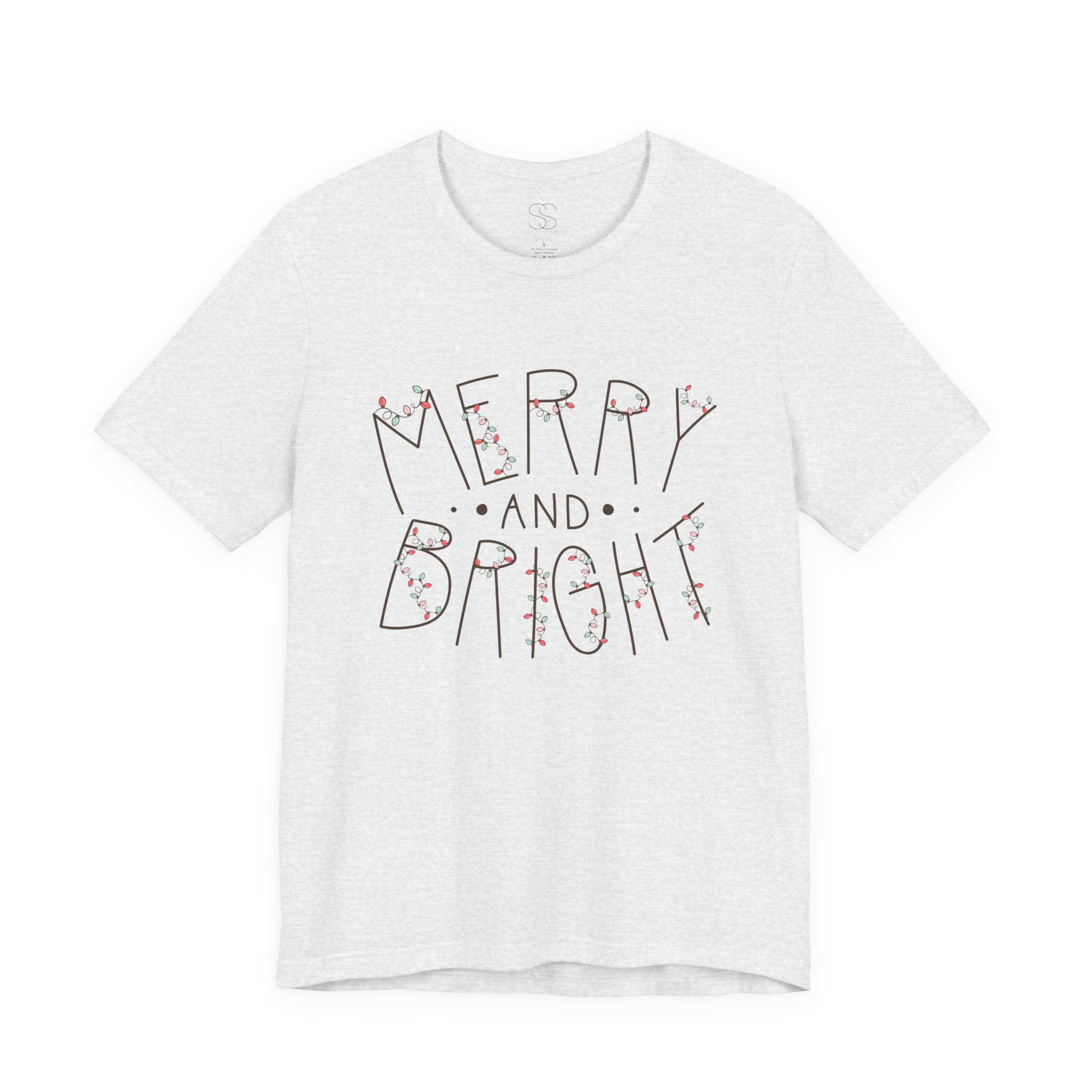 Merry and Bright Christmas Tee