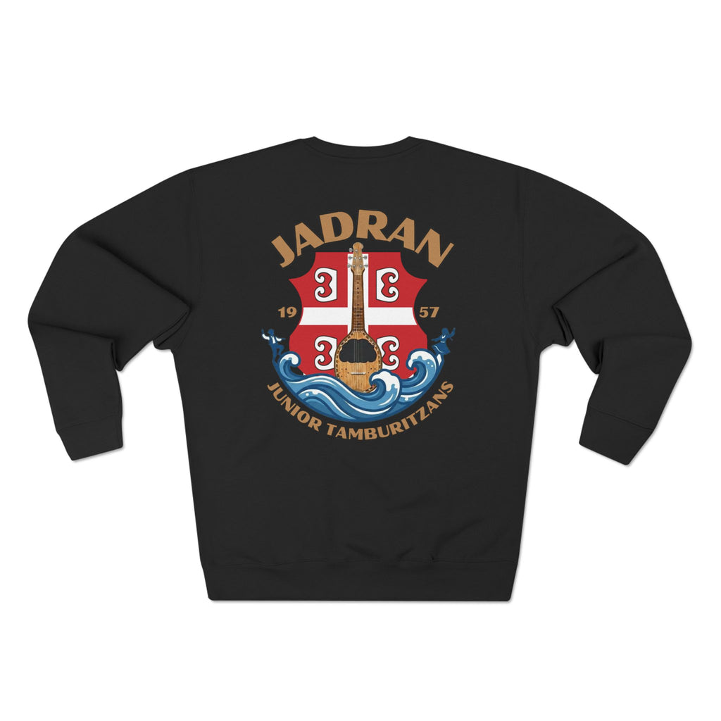 Jadran Junior Tamburitzans Adult Crewneck - Serbian Logo