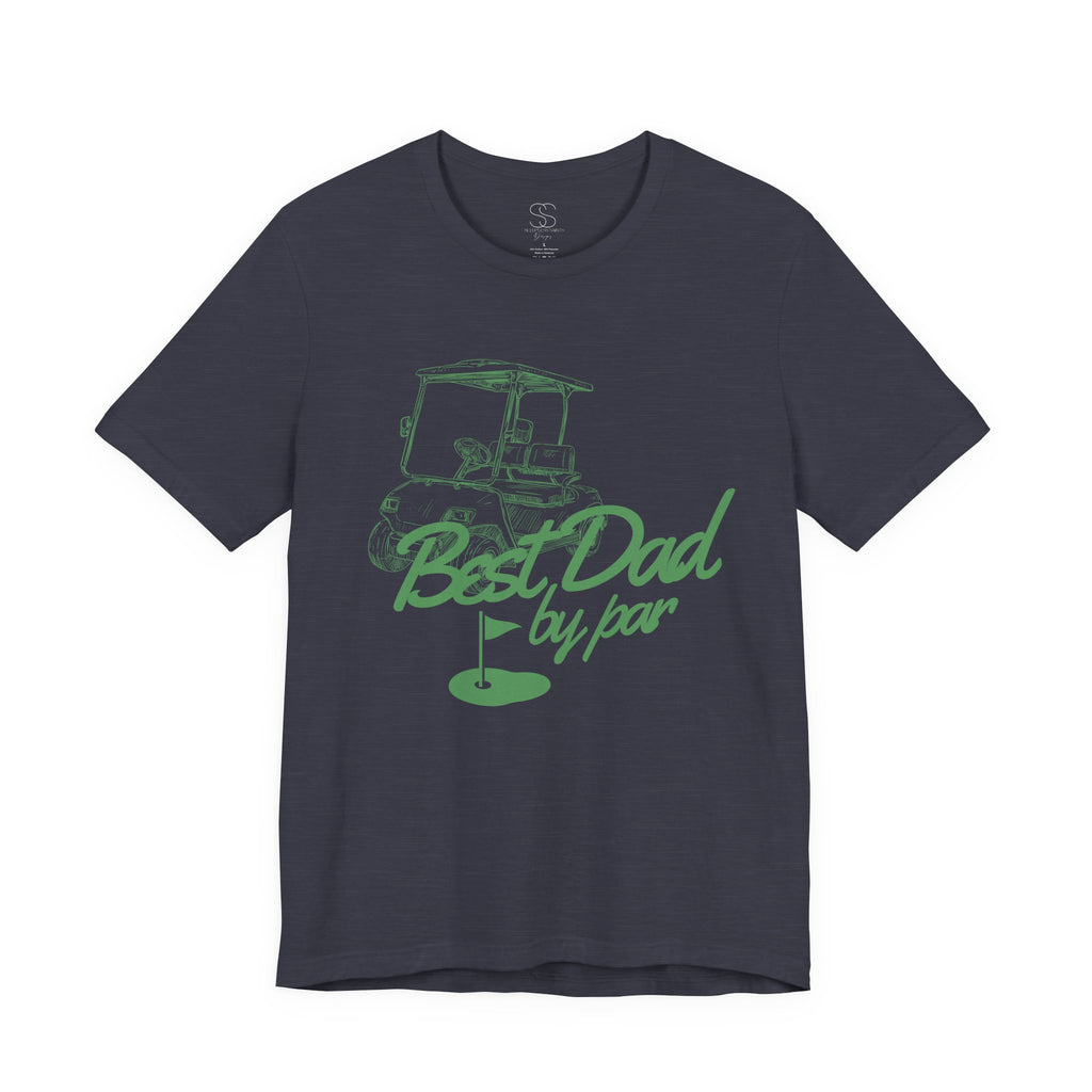 Best Dad by Par Golf T‑Shirt — Father’s Day Golfing Tee