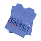 America The Beautiful T-Shirt - Patriotic 4th of July Tee