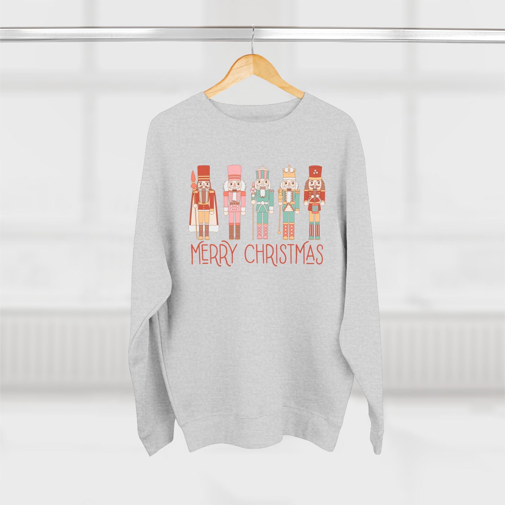 Merry Christmas Nutcracker Crewneck Sweatshirt