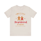 Gingerbread Bakery T‑Shirt – "Mrs. Claus' Gingerbread Bakery" Holiday Tee