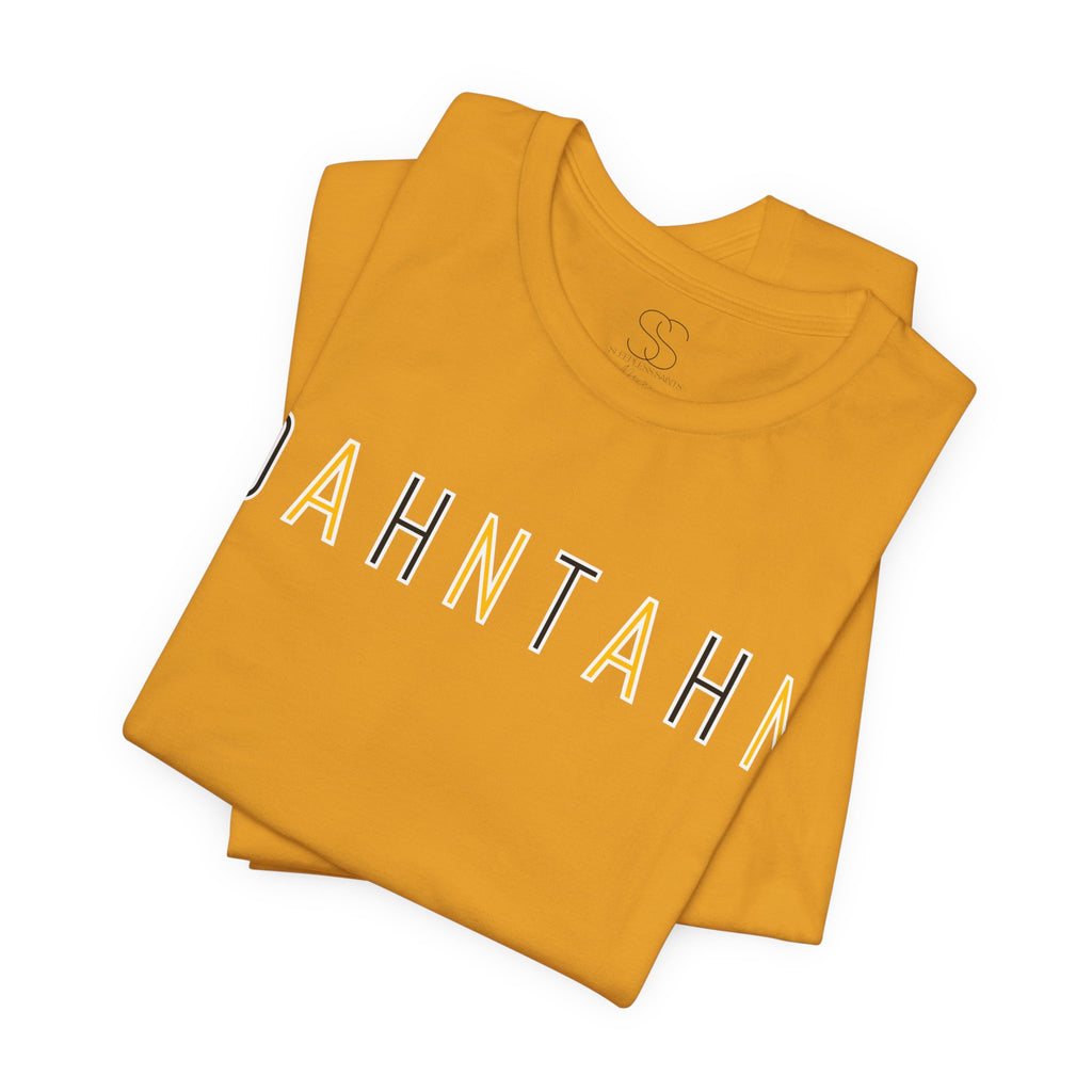 DAHNTahn Pittsburgh Tee — Casual Unisex Short Sleeve Shirt