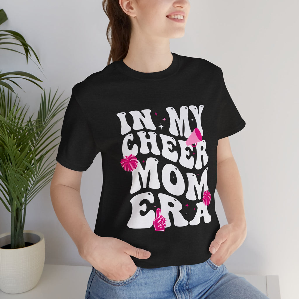Cheer Mom Era T-Shirt – "In My Cheer Mom Era" Pom-Pom Tee