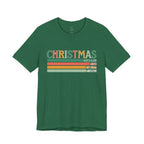 Christmas Words Unisex Jersey Tee