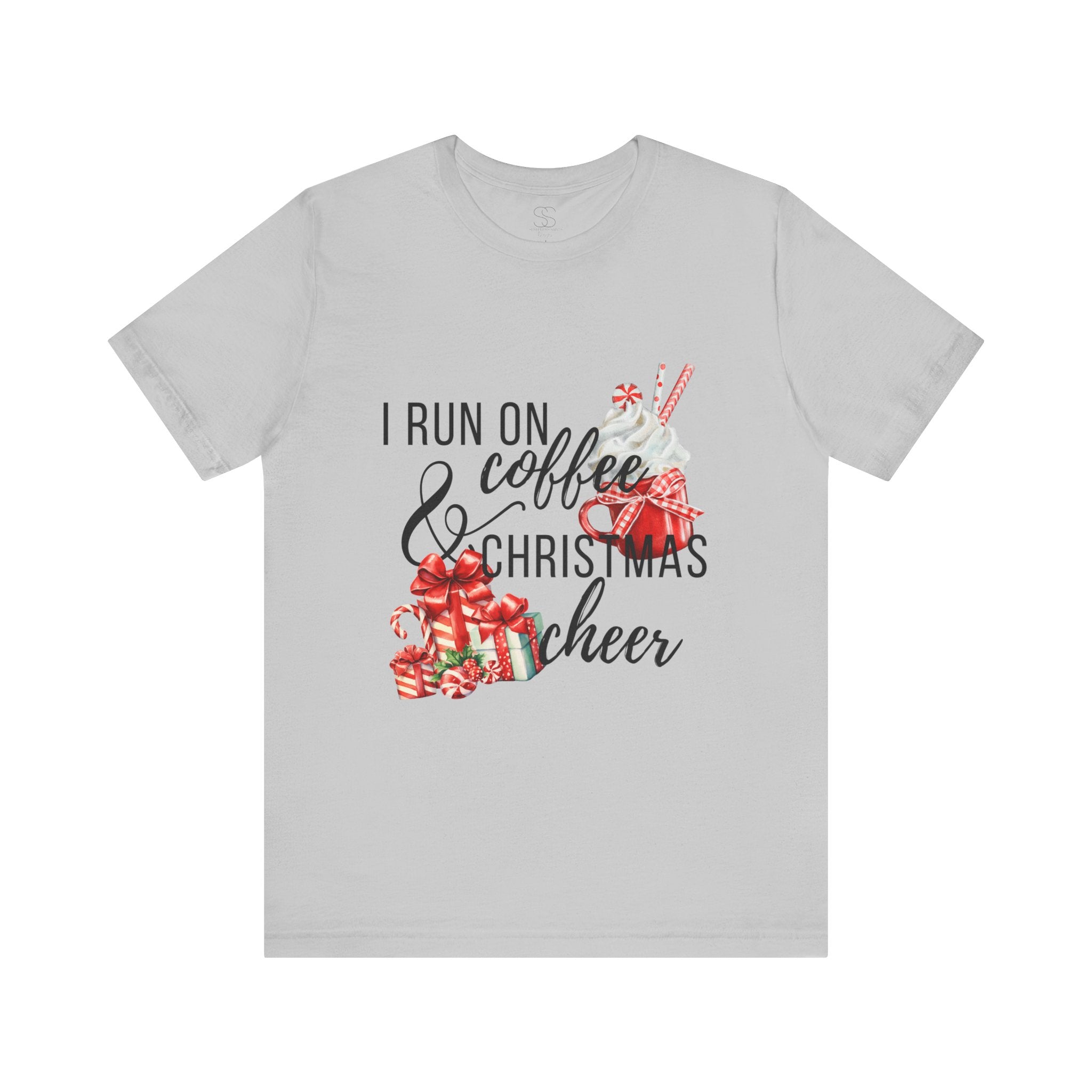 I Run on Coffee & Christmas Cheer Tee
