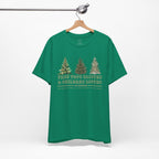 Tree Tops Glisten & Children Listen Holiday Graphic T-Shirt