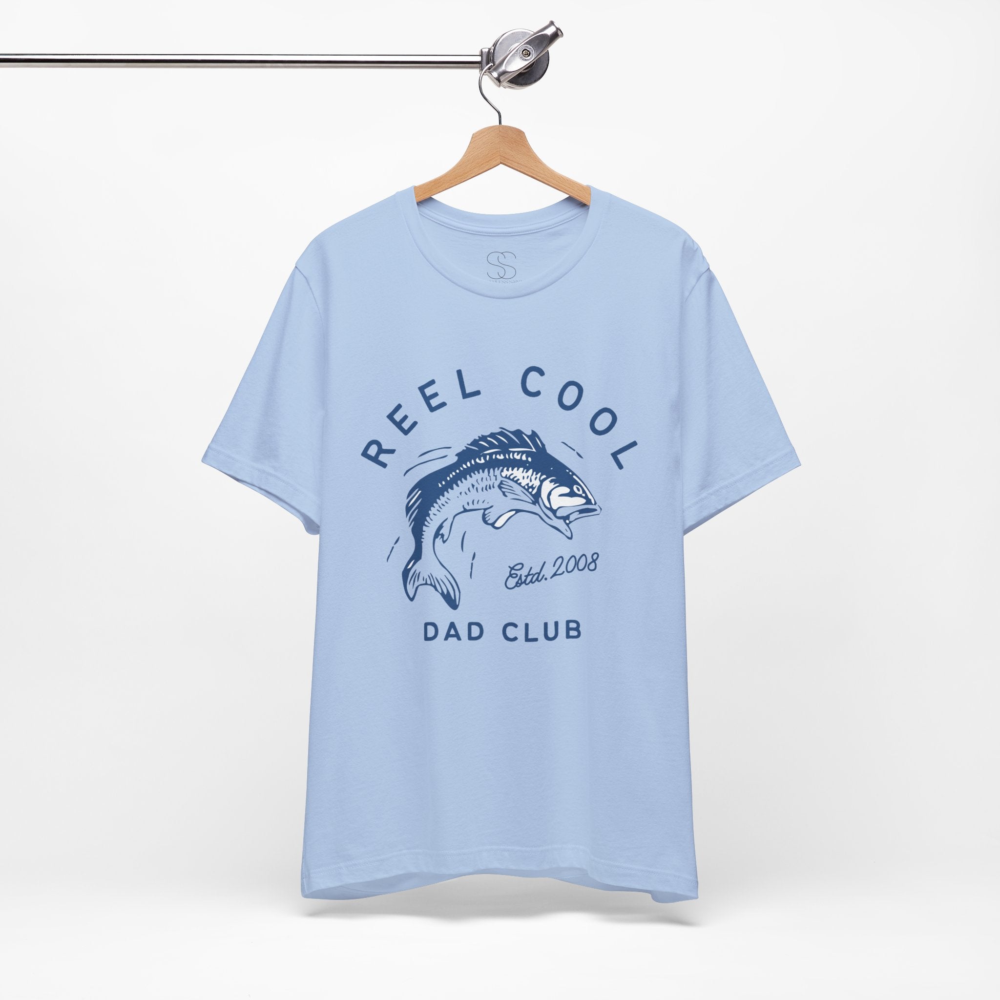 Reel Cool Dad Club Fishing T-Shirt — Established 2008 Graphic Tee