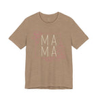Mama Floral Tee — Modern Minimalist Mother Shirt
