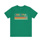 Christmas Words Unisex Jersey Tee