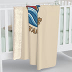 Jadran Junior Tamburitzans Sherpa Fleece Blanket - Serbian Logo