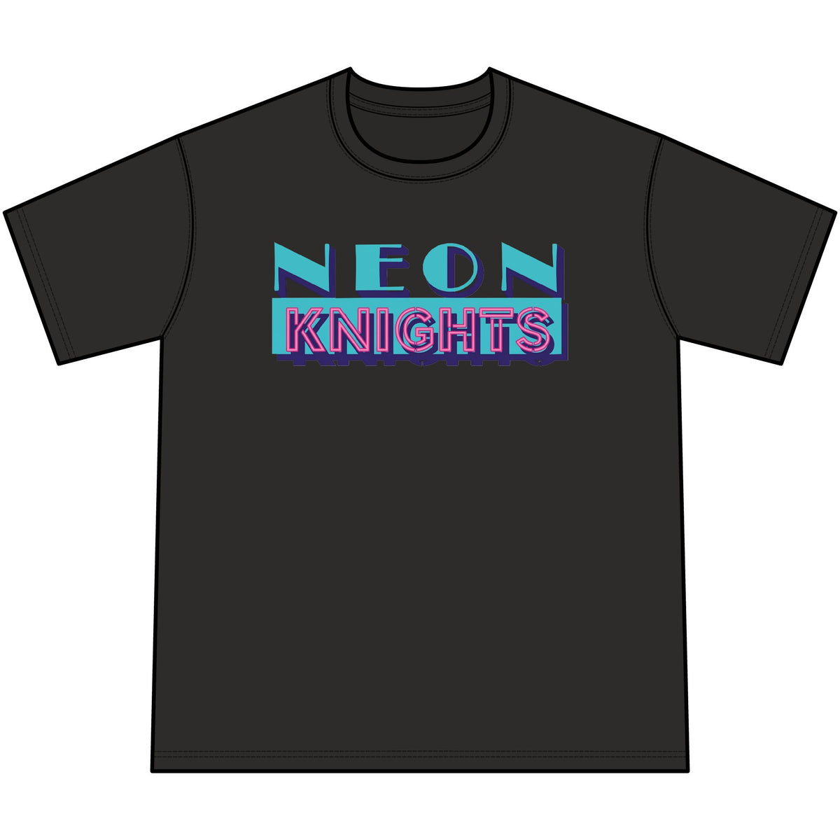 Archangel Gabriel Neon Knights Unisex Vintage Mineral Washed T-Shirt