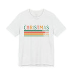 Christmas Words Unisex Jersey Tee