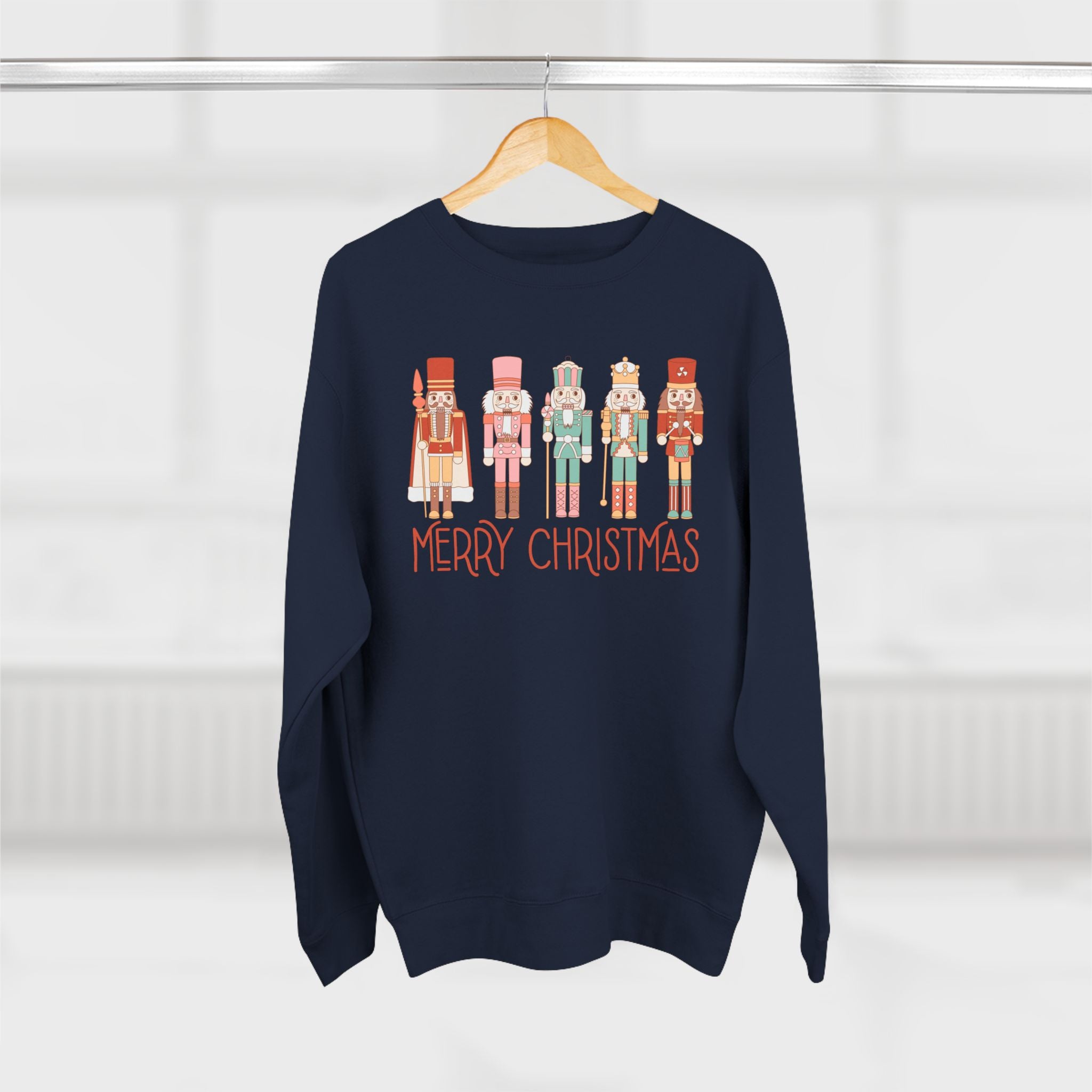 Merry Christmas Nutcracker Crewneck Sweatshirt
