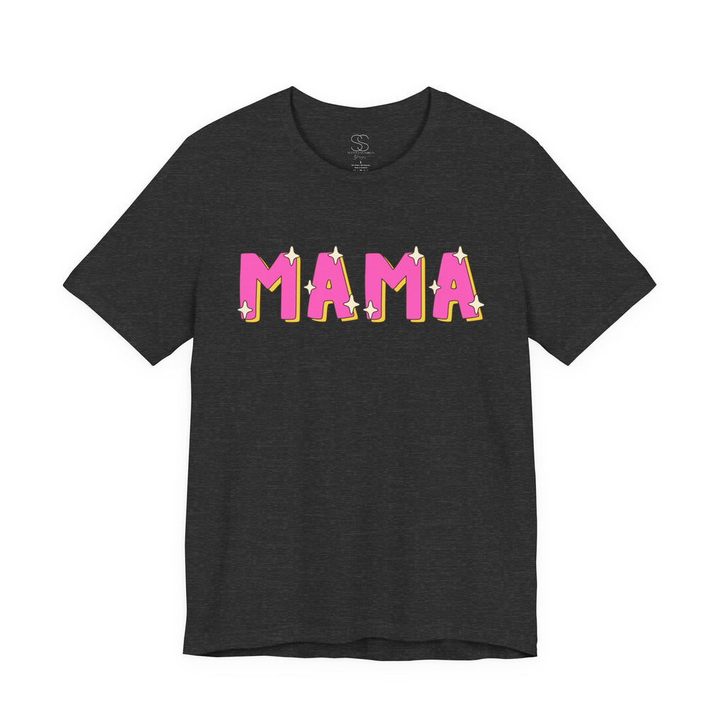 Mama Pink T-Shirt — Cute 'MAMA' Graphic Tee