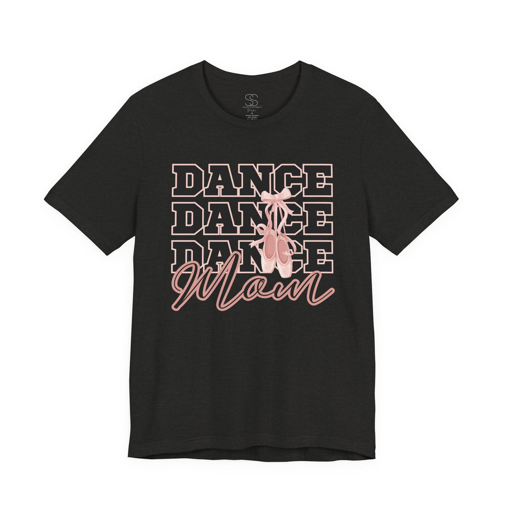 Dance Mom T‑Shirt — Pink Ballet Silhouette Tee