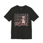 Dance Mom T‑Shirt — Pink Ballet Silhouette Tee