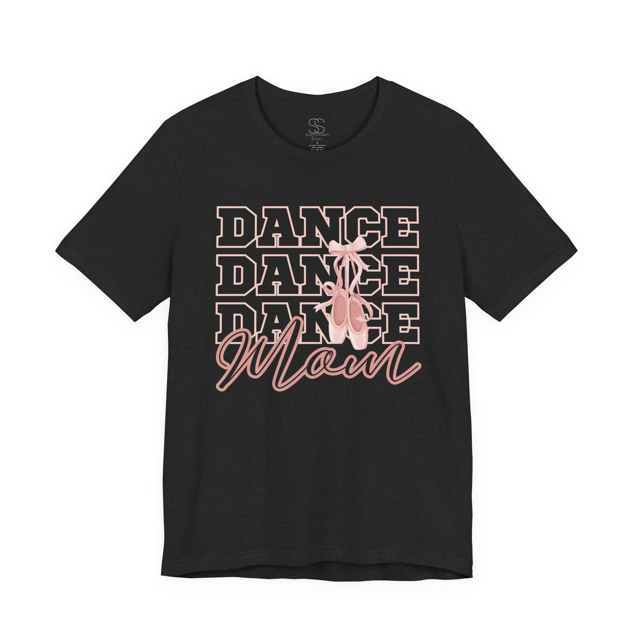 Dance Mom T‑Shirt — Pink Ballet Silhouette Tee