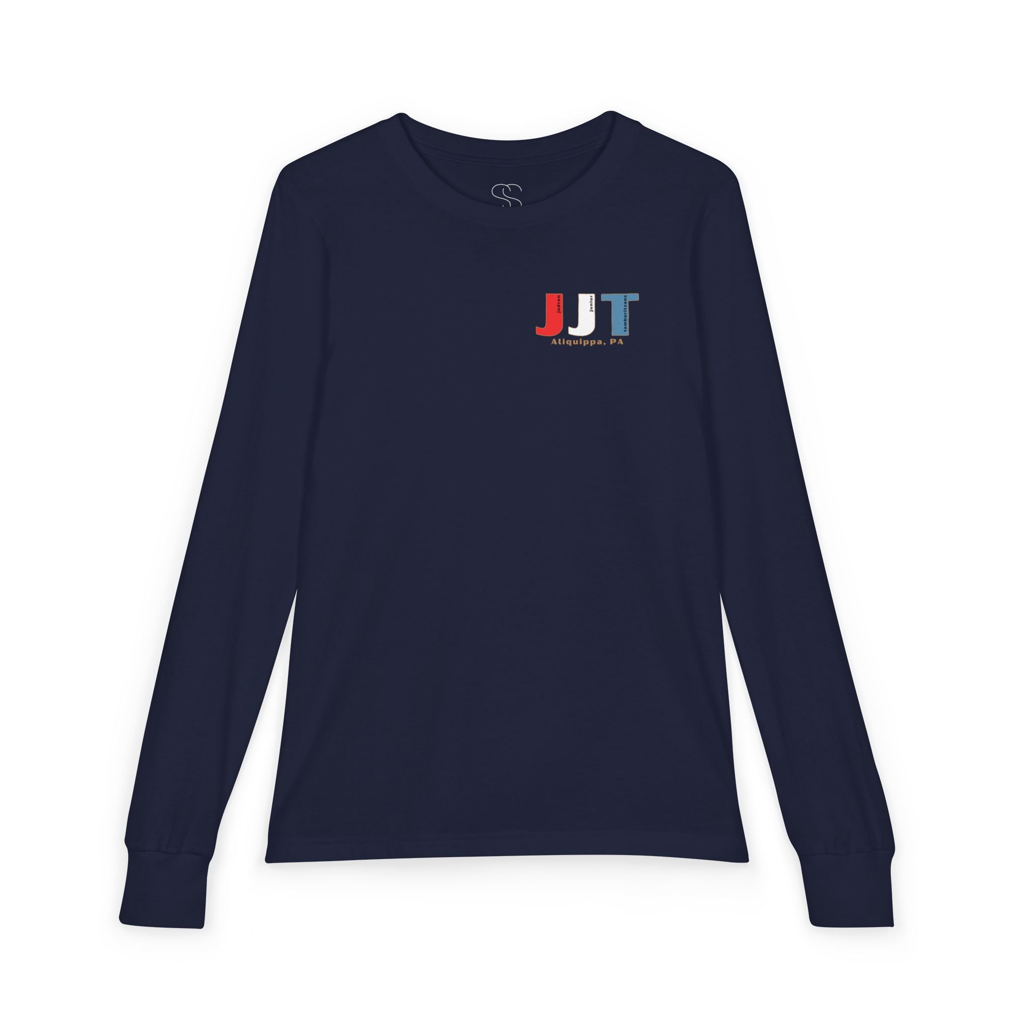 Jadran Junior Tamburitzans Youth Long Sleeve Tee - Serbian Logo