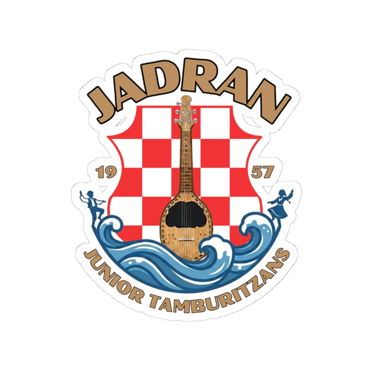 Jadran Junior Tamburitzans Sticker