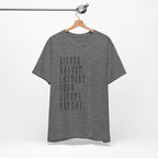 Chore List Tee — “Dishes. Vacuum. Laundry. Cook. Sleep? Repeat.” Minimalist Home Tasks T‑Shirt