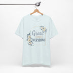 Grace Changes Everything Floral Tee