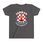 Jadran Junior Tamburitzans Kid Shirt - White and Red Lettering