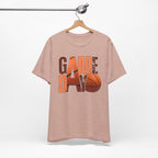 Game Day Basketball T‑Shirt — Retro Orange Basketball Graphic Tee