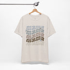 Mama Retro Tee — Vintage-Inspired 'Mama' Stacked Graphic T-Shirt