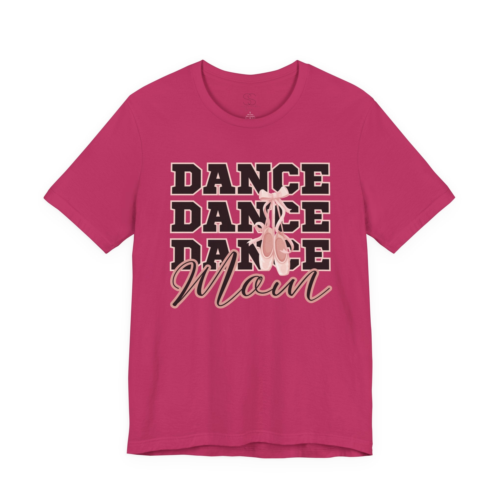 Dance Mom T‑Shirt — Pink Ballet Silhouette Tee