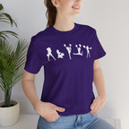 Cheer Poses T-Shirt — Cheerleading Silhouette Tee